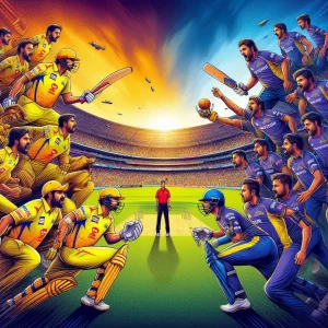 IPL 2024 Match 22 Chennai Super Kings vs Kolkata Knight Riders